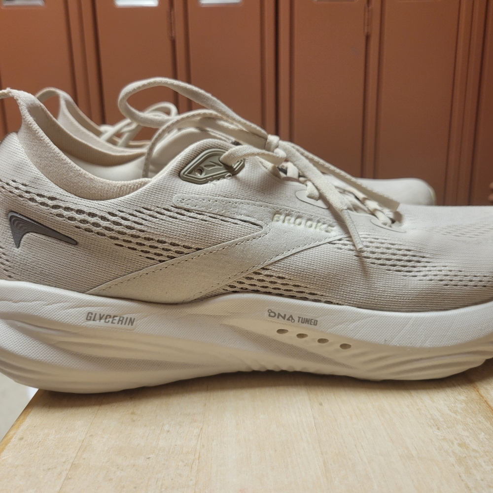 Brooks Cream Athletic Shoes